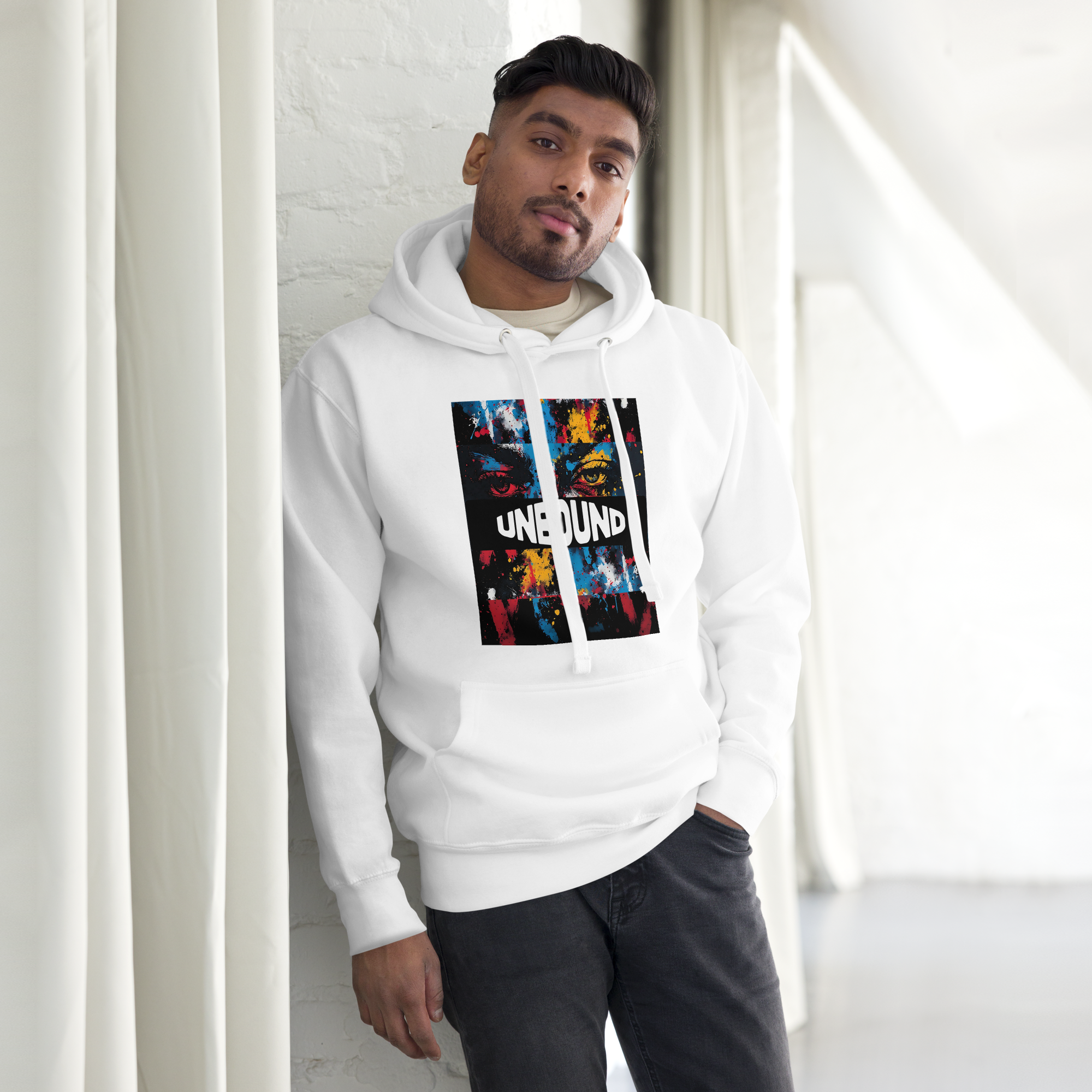 Unbound graphic hoodie